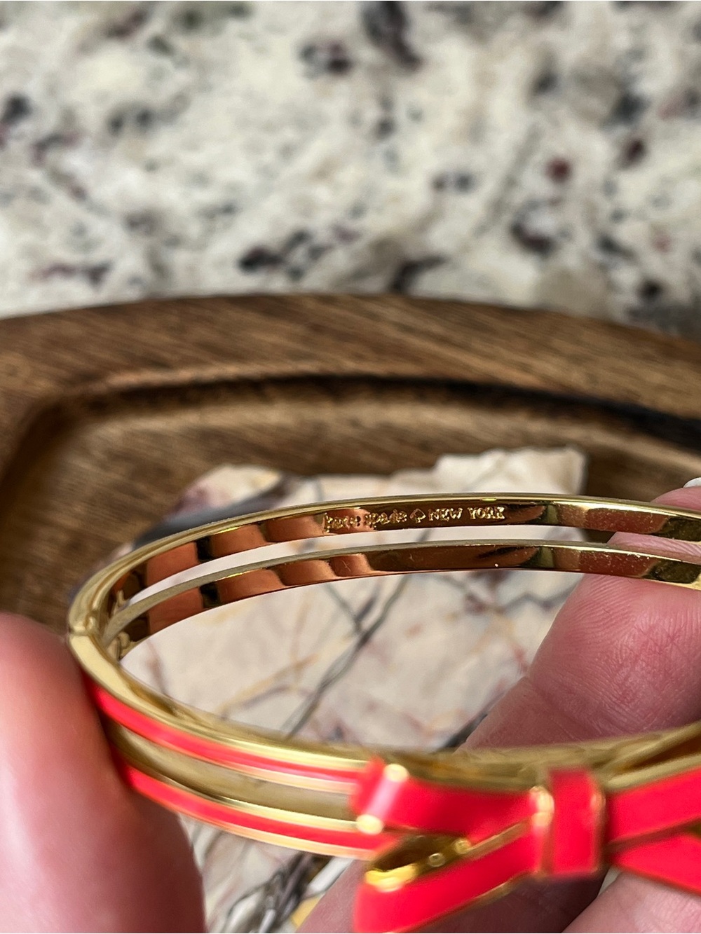 Kate Spade Bow Bangle Bracelet - Picture 4 of 9